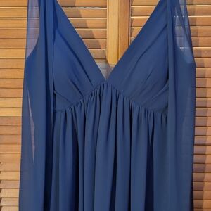 Azazie Navy Blue Dress